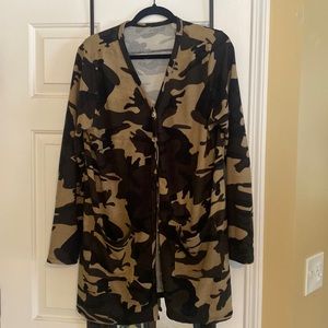 Lightweight cardigan- looks great with black T-shirt and leggings!!